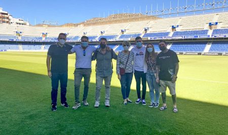 Los alumnos del Máster de Marketing visitan el estadio Heliodoro Rodríguez López